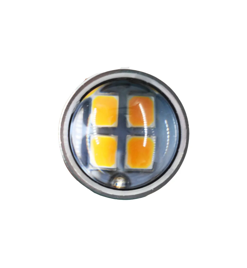 2x H3 100 Вт высокой мощности 2835 20SMD светодиодный желтый противотуманный DRL