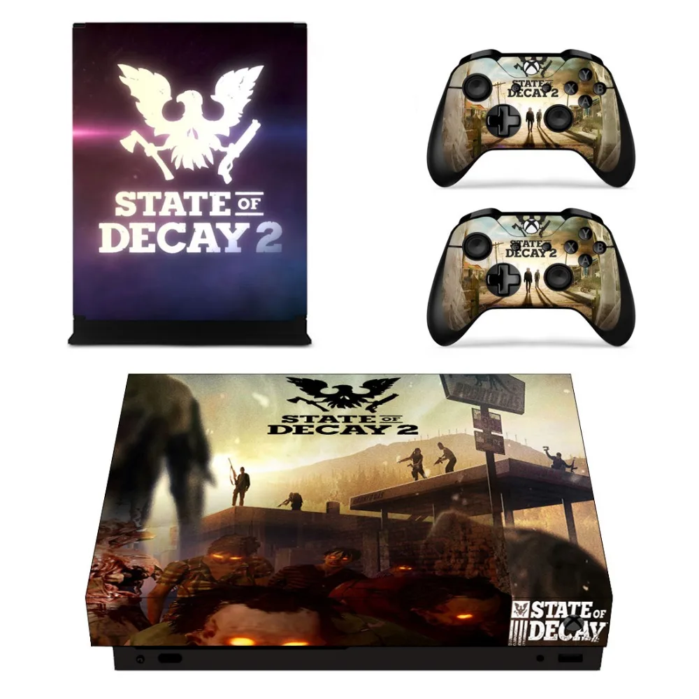 Состояние распада 2 шкуры для Xbox One X консоль и контроллер Популярные наклейки