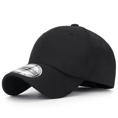Black COKK, бейсболка, мужская, Snapback, шапки для мужчин, облегающая, закрытая, полная, женская, Gorras Bone, Мужская кепка, эластичная - Цвет: Black