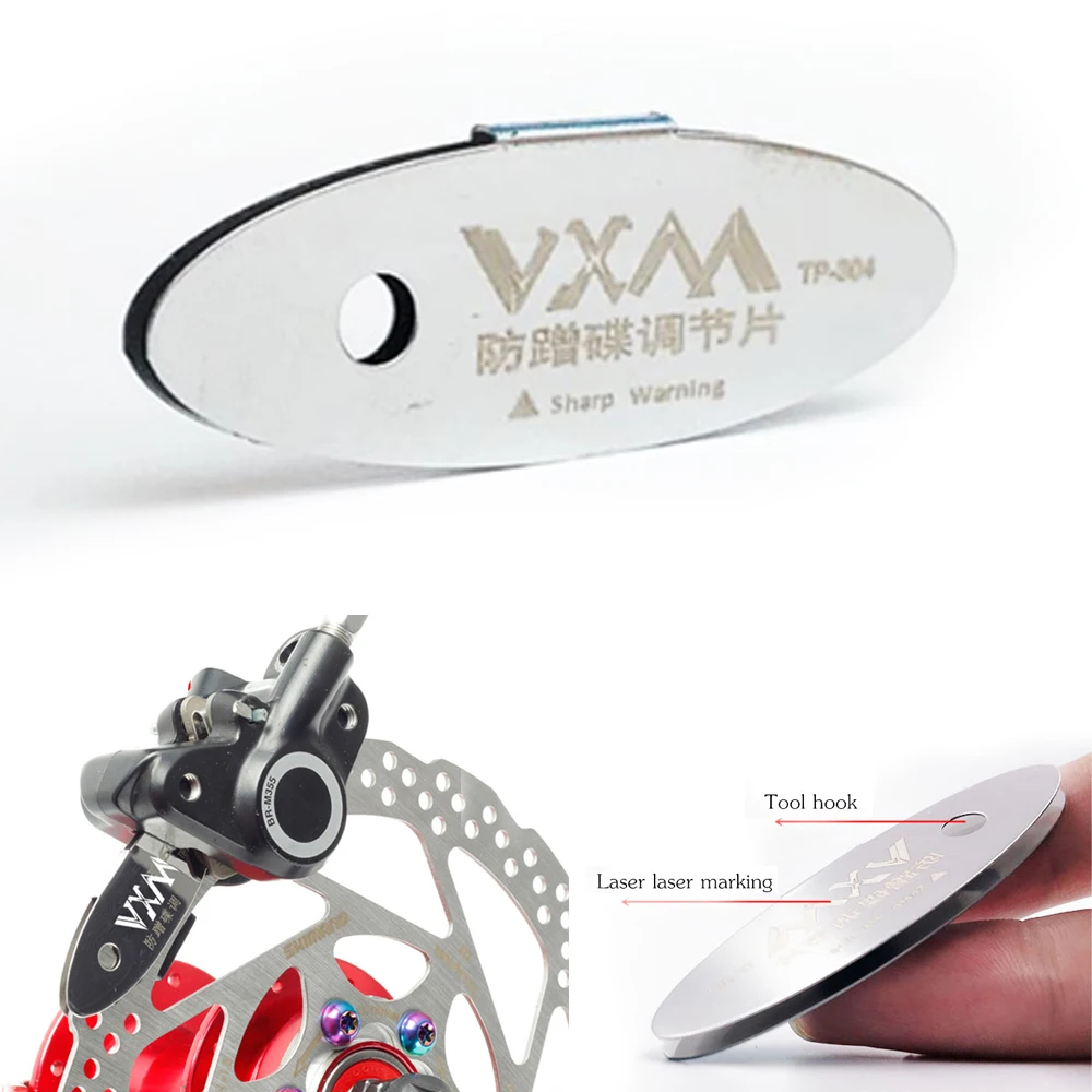 

Велосипедные дисковые Тормозные колодки VXM MTB, инструмент для регулировки, велосипедный помощник для крепления, инструменты для выравниван...