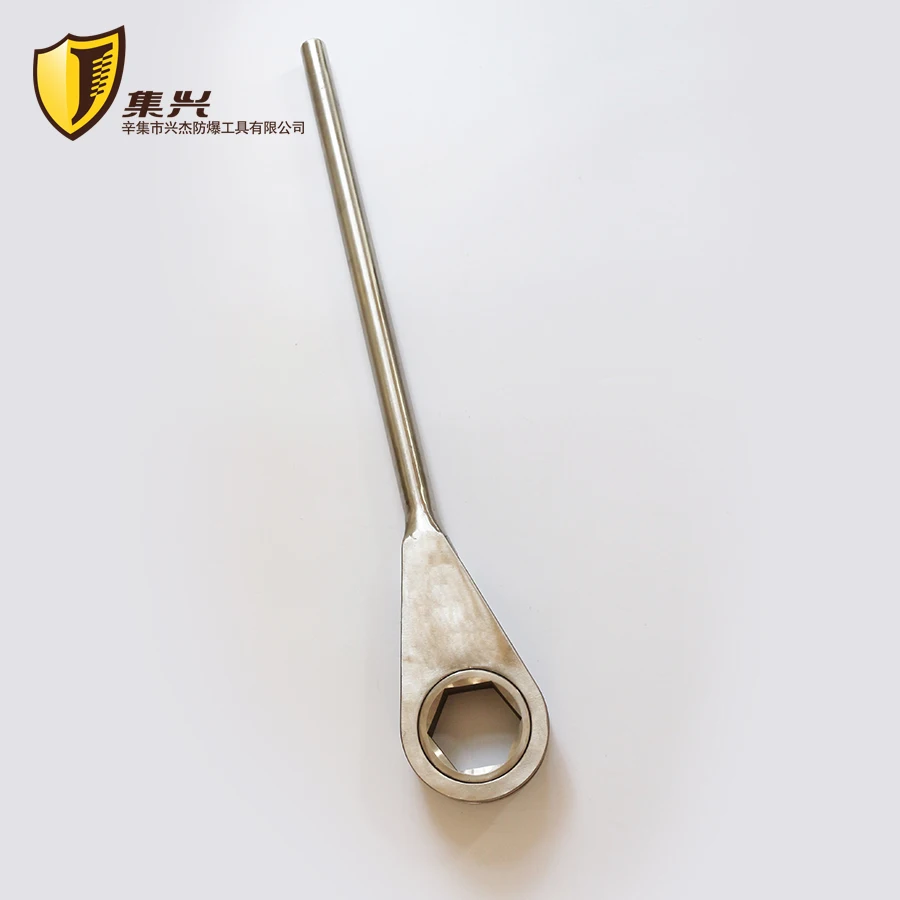 Шестигранный ключ из нержавеющей стали 50 мм гаечный с трещоткой односторонний