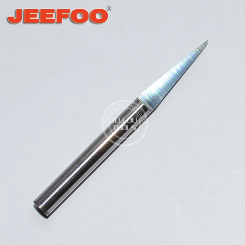 

3.175*10Degree*0.3 Wholesale V Shaped PCB Carbide Engraving Bits Sharp Wood Router Cutter