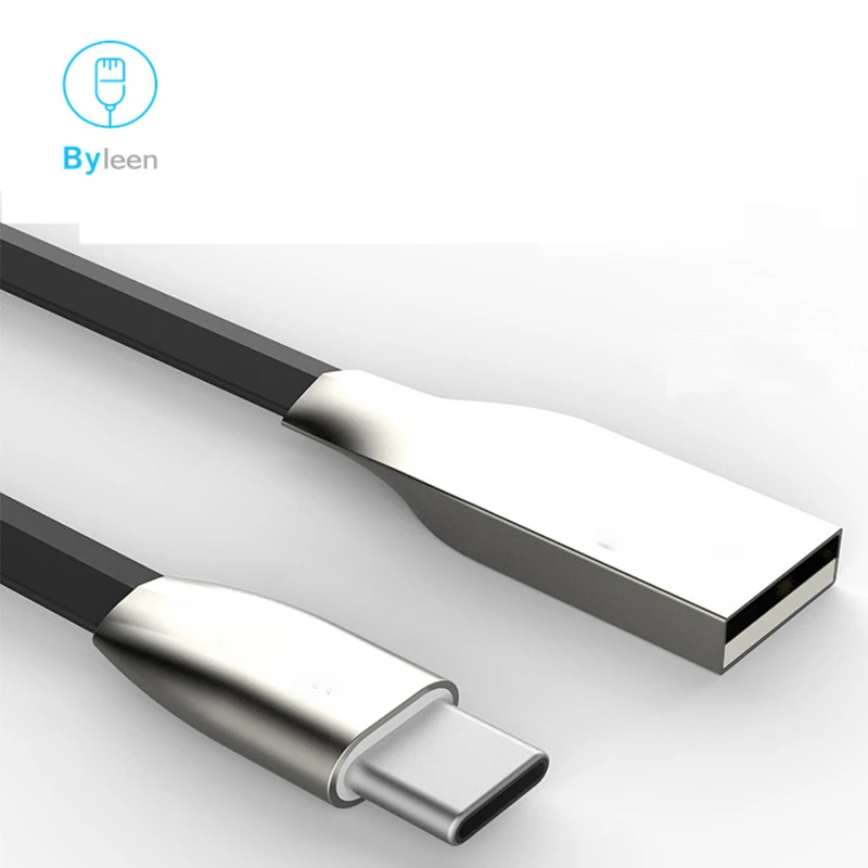 Черный 3 фута 6 футов цинковый сплав USB C быстрая Синхронизация и зарядка type C кабель для мобильного телефона huawei P10 P20 P30 Lite Pro Honor 7a 10 Pro Nova 4e - Цвет: Черный