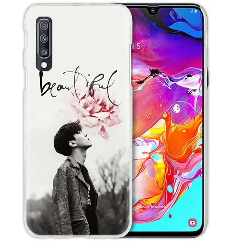 05 Монста х KPOP мальчик группа чехол для samsung Galaxy M40 A50 A80 A70 A60 A40 A30 A20e A10 J4 J6 плюс J8 S10e жесткий чехол из ПК для телефона - Цвет: 05