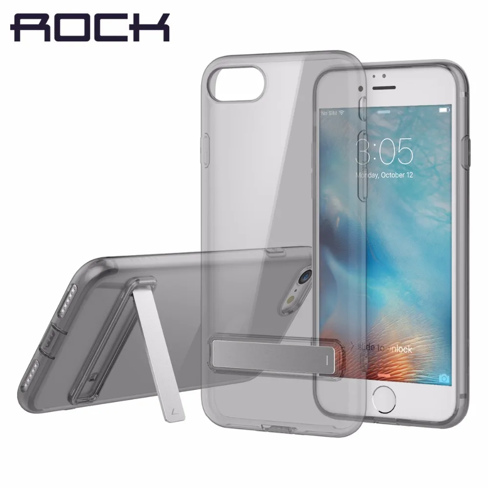 Рок ТПУ Kickstand чехол для iPhone 7/7 Plus тонкий 0.6 мм iPhone7 |