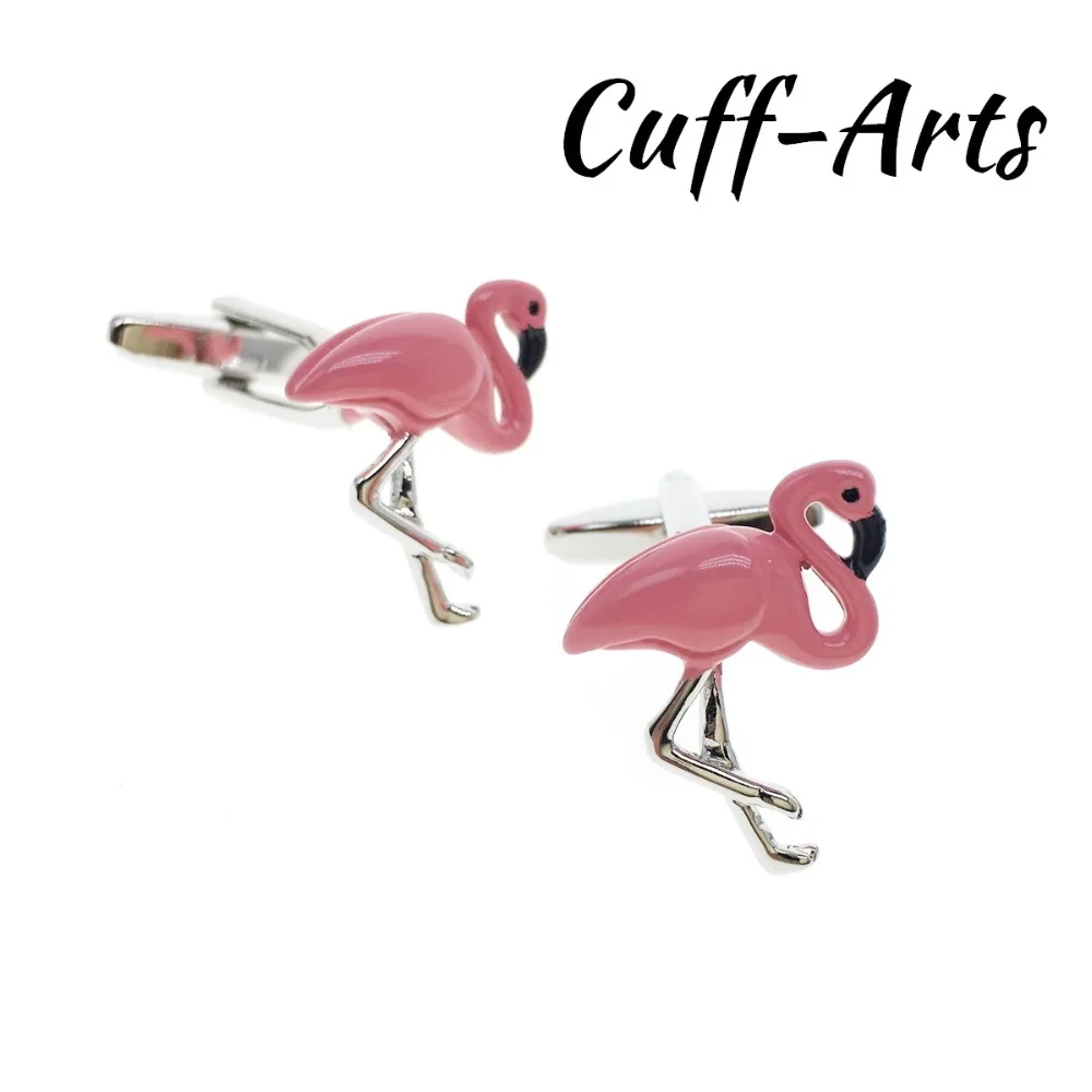 

Cufflinks for Mens Flamingo Cufflinks Shirt Cuff links Gifts for Men Gemelos Les Boutons De Manchette by Cuffarts C10276