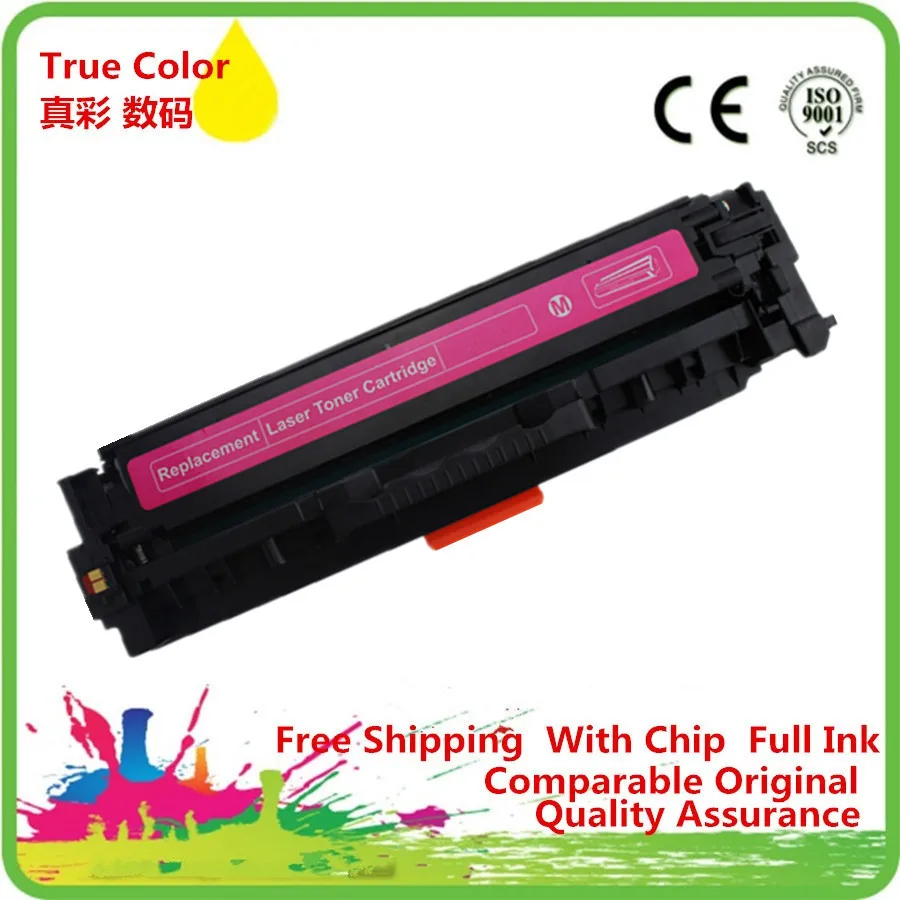 

ZCA CF350A CF351A CF352A CF353A 130A Color Toner Cartridge Replacement For LaserJet Pro M176n M176 M177fw M177 laser Printer