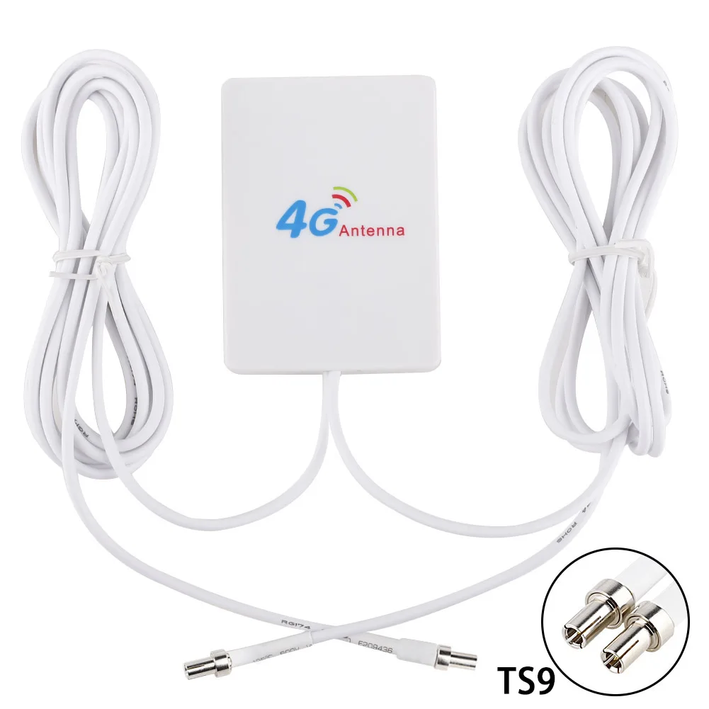 Внешняя антенна SMA TS9 CRC9 4G внешняя для бустерного маршрутизатора мобильного