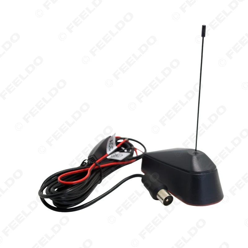 FEELDO 1 шт. автомобильный разъем IEC активная ТВ антенна с встроенным усилителем #943 |