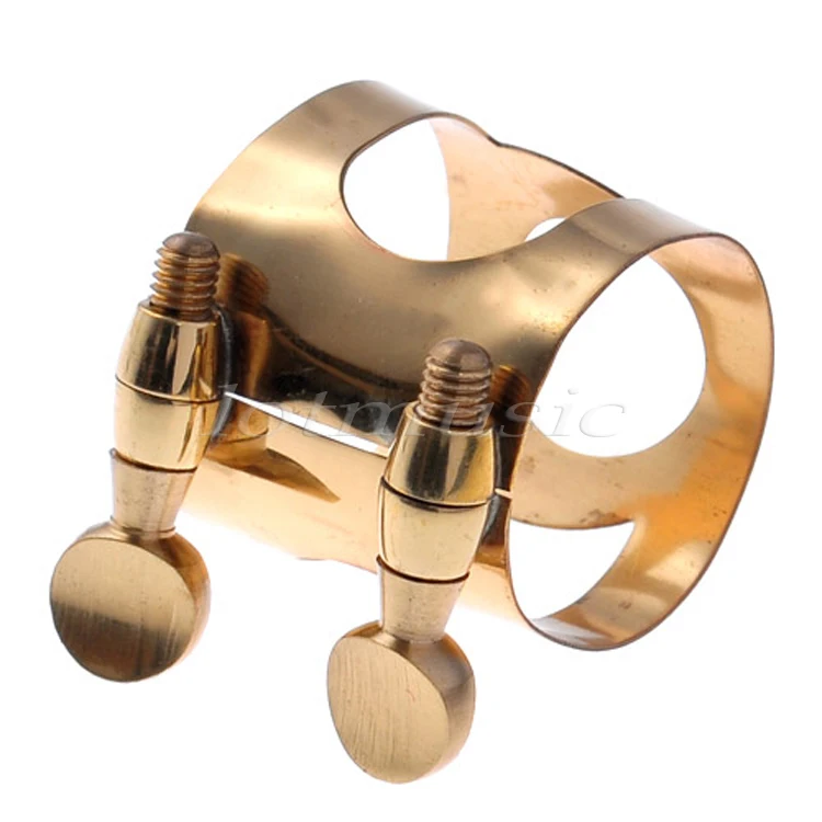 Alto Sax Лигатура для саксофона мундштук румян музыкальный инструмент аксессуары из