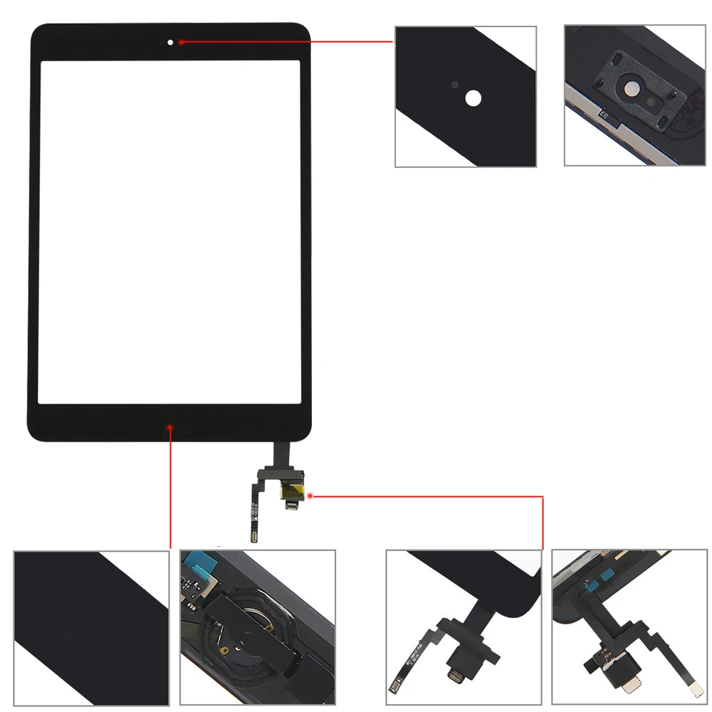 7 9 &quotЖК-дисплей для iPad Mini 3Gen retina Mini3 A1599 A1600 A1601 матричный экран ЖК-дисплей Запчасти