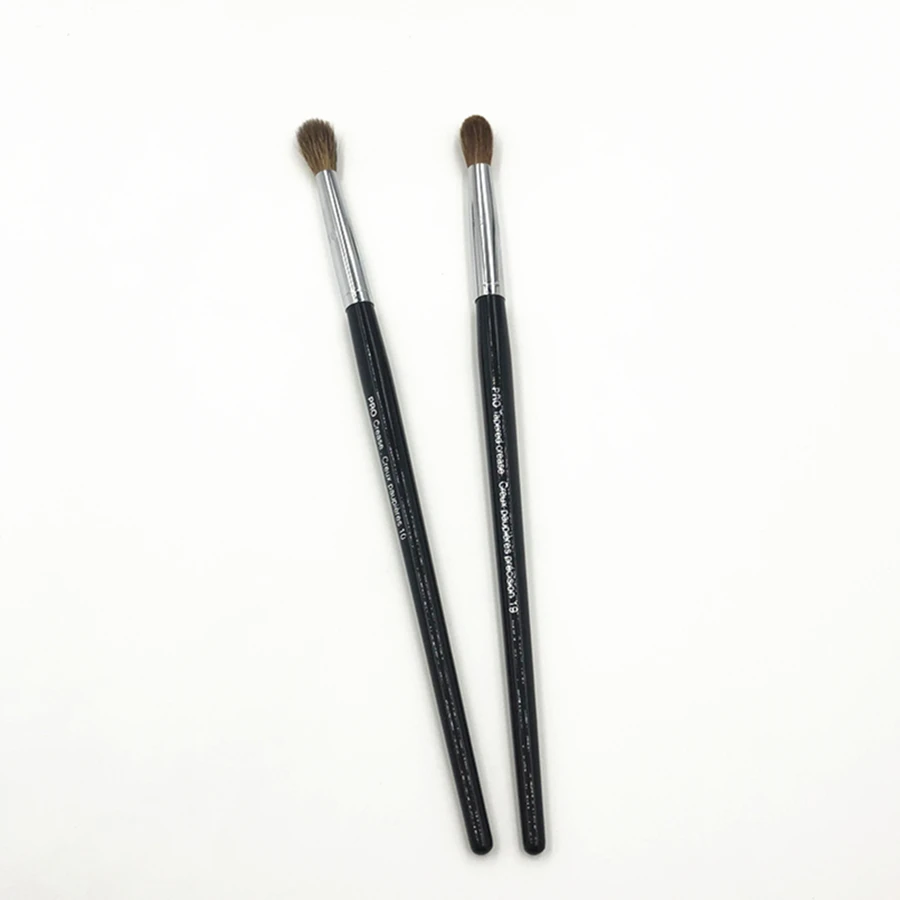 

Professional Eye Makeup Brush Goat Hair Tapered Crease Eyeshadow Blending Brush Eye Detail Nose Shadow Brush SP10 19