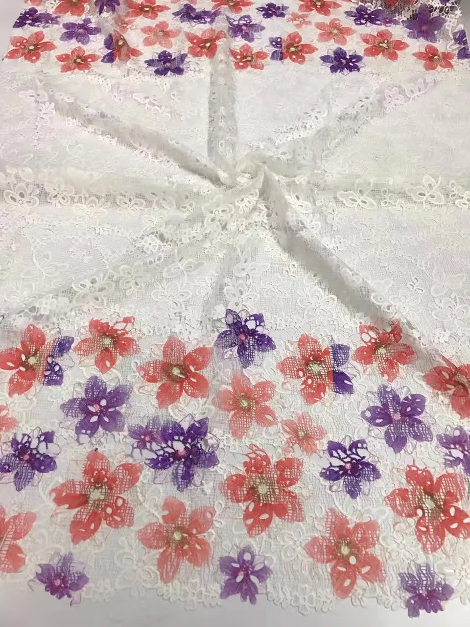 

African lace fabric 2017 high quality african French tulle lace fabric with printing,guipure swiss nigerian lace fabrics J-1085C
