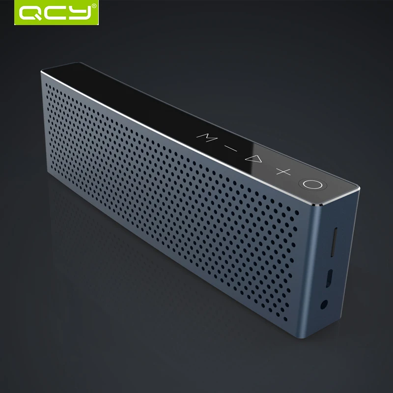 Qcy M5 Металл Bluetooth Динамик беспроводной портативный 3D стерео звуковая система MP3