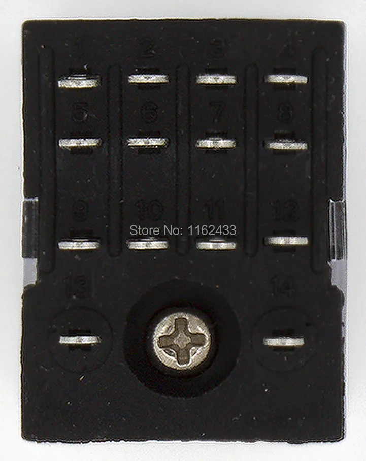 HH54PL DC 24V электромагнитное реле со светодиодным индикатором HH54P MY4 серии 24VDC HH54P-L MY4NJ
