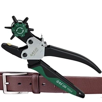 laoa industrial punching pliers puncher with 6 specifications hole for belt card bag origin taiwan
