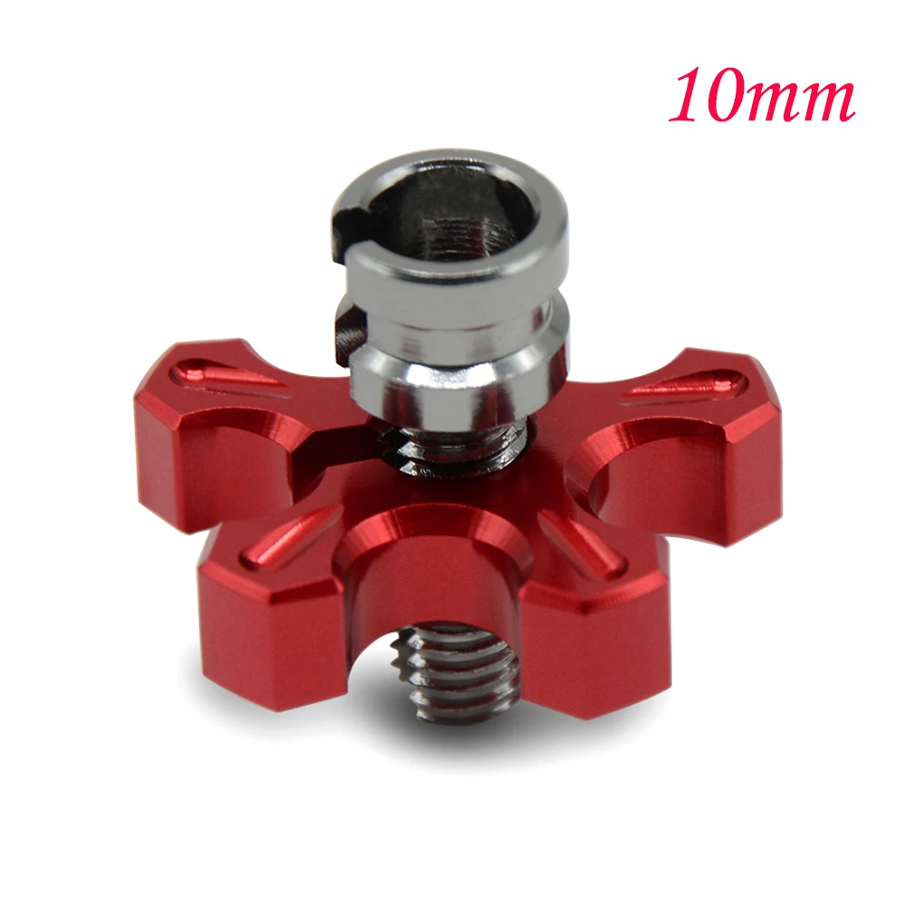 Для Honda CB 599 919 400 CB600 HORNET CBR 600 F2 F3 F4 F4i 900RR CNC Универсальный M10* 1,5 мотоцикл клатч кабель провода регулятор - Цвет: 10mm Red