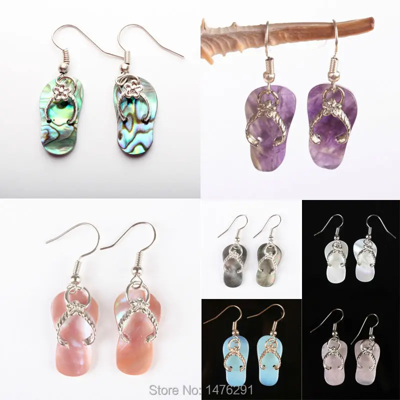 Очаровательная натуральная красочная Морская ракушка и Хрустальная