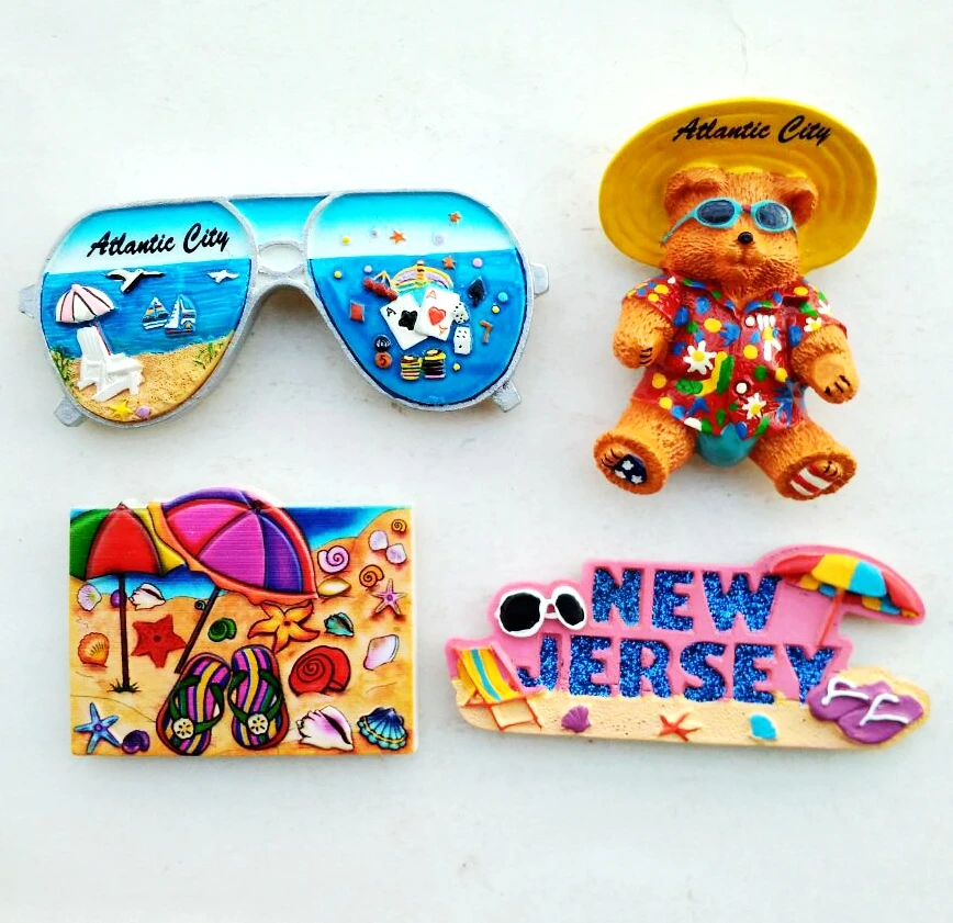 Горячая Распродажа расписанный вручную новый пляжный медвежонок из Джерси 3D