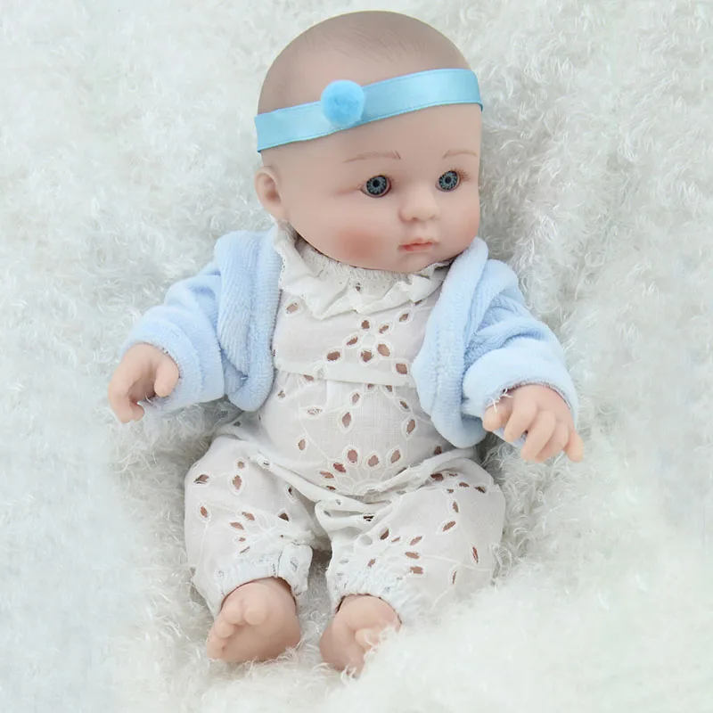 KAYDORA 8 дюймов куклы Reborn Младенцы полностью силиконовые виниловые украшения для