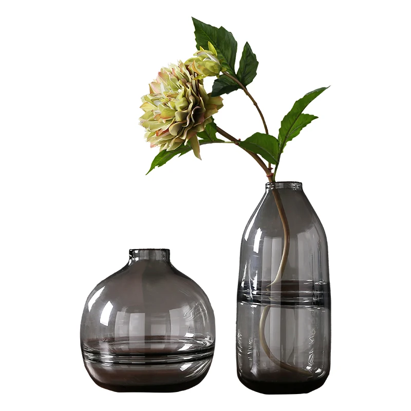 

Modern Simple Transparent Glass Vase Crafts glass terrarium flower vase wedding vases for table decorations home decoration