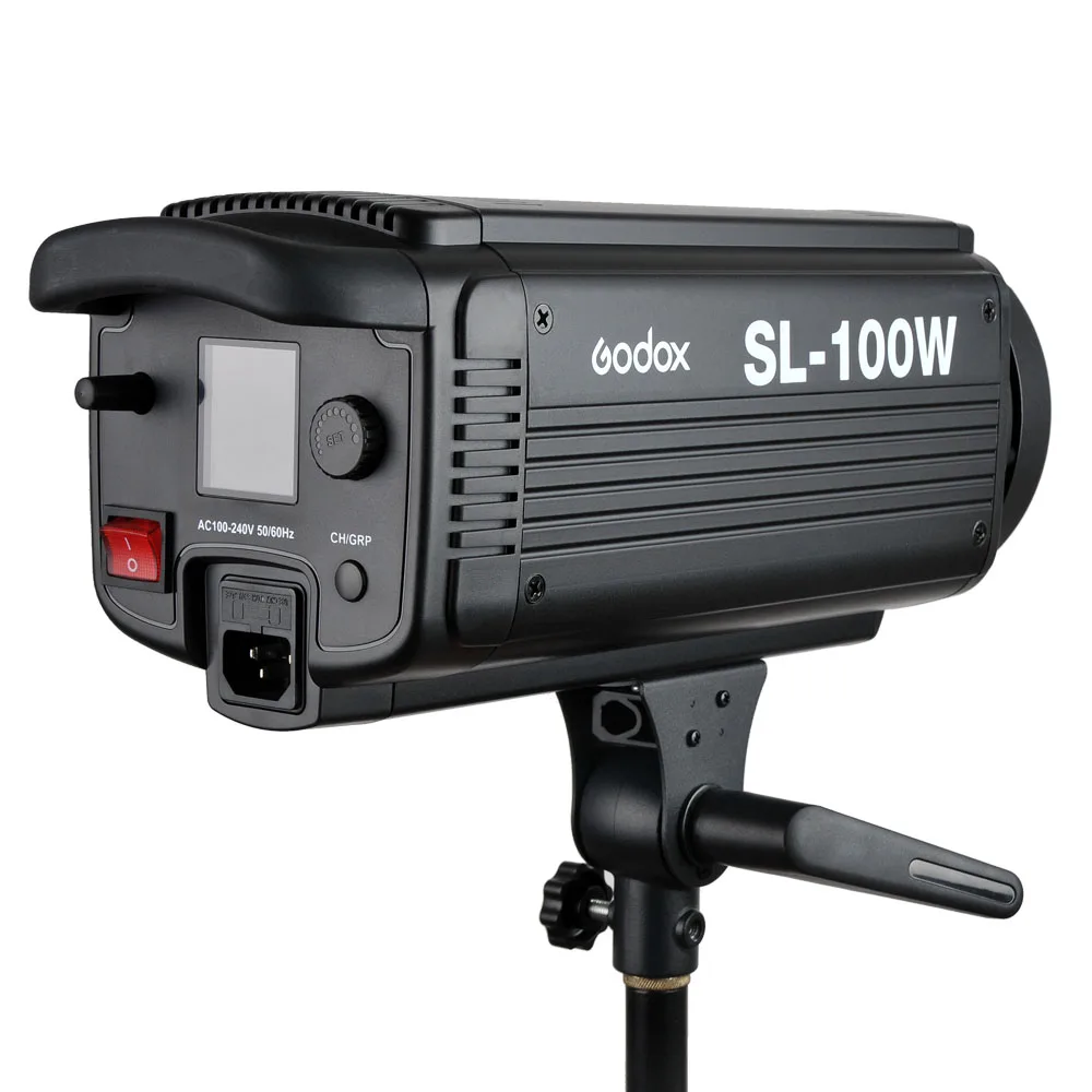 2 шт. Godox SL серия видео свет SL-100W белая версия непрерывный + 2x70x100 см софтбокс 2x280