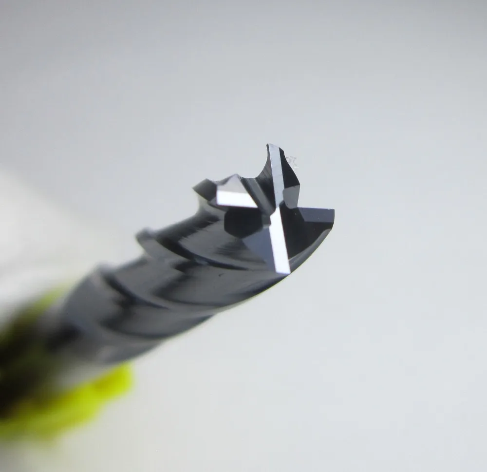 

wholesale HRC55 6MM 6*6*16*50mm Flat four 4 flutes CNC machine Tungsten Carbide end mills milling cutter for hard steel 55HRC