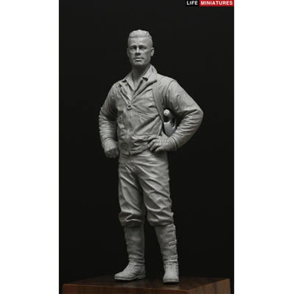 1/16 120 мм War Daddy WW2 US Tank Commander набор из смолы рисунок GK роль фильма без покрытия