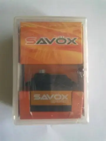 Новый и оригинальный SC-1258TG SAVOX 1258 с высоким крутящим моментом титановый