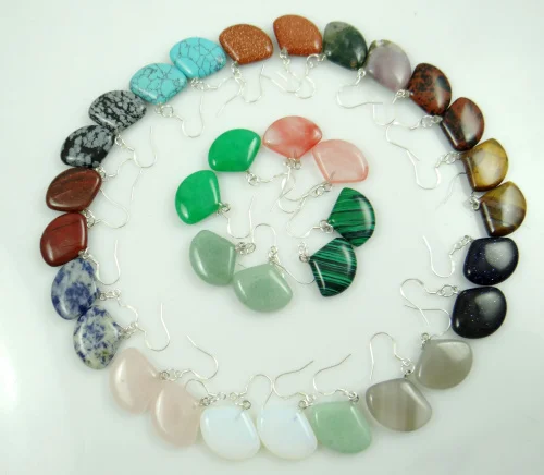 Серьги подвески тигровый глаз с бирюзовым опалом|earrings for|earring pendantfor earrings |