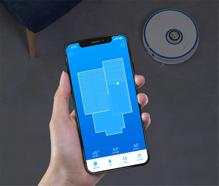 Xiaomi Mi Roborock S50 S51 S52 S55 робот-пылесос для дома автоматическая подметальная стерилизация пыли умная планируемая мойка