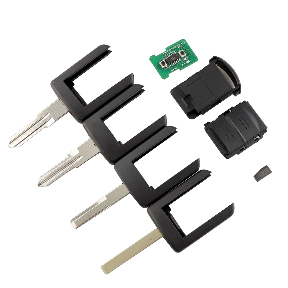 YIQIXIN 2 кнопки дистанционного ключа 433 МГц ID40 чип для Opel/Vauxhall Corsa Astra Combo Van Meriva Tigra Agila Vectra