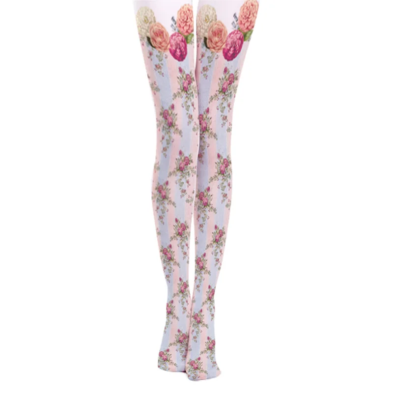 2020 чулки женские колготки с принтом ограничено по времени Топ Мода Подиум