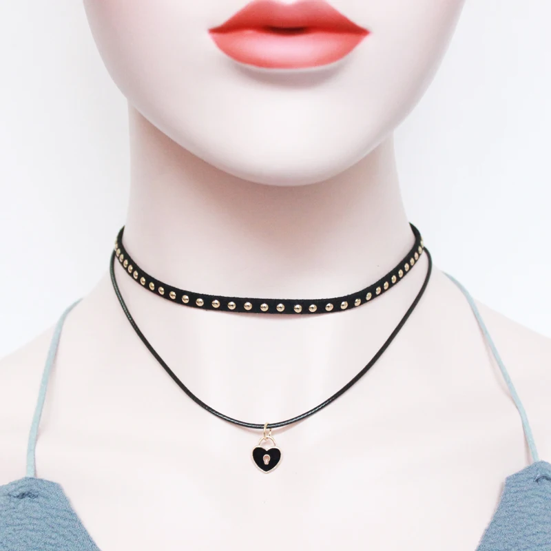 Цепочка для ключей и замков модель цепочки из ключицы чокер ожерелье подвеска