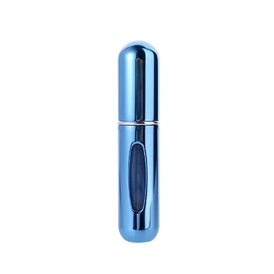 shiny blue Многоразовые портативные дорожные мини многоразовые удобные пустые парфюмерные флаконы с распылителем косметические контейнеры для путешественника высокого качества - Цвет: shiny blue