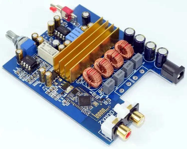 KYYSLB 4A Класс D цифровой усилитель мощности плата TPA3116 2,0 Bluetooth усилитель плата 100 Вт+ 100 Вт импортный чип CSR Bluetooth