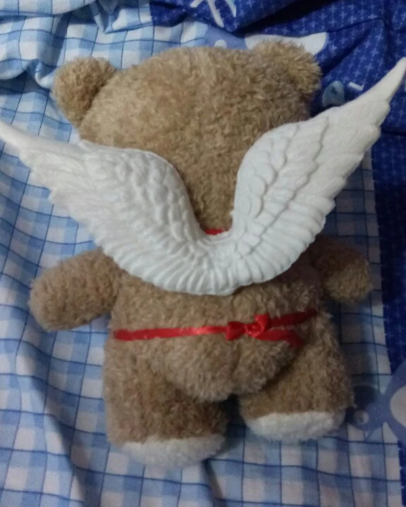 D01-P250 детская игрушка ручной работы 1/3 1/4 аксессуары для кукол, куклы BJD/SD, реквизит для фотосессии, пластиковые Крылья ангела, 1 шт