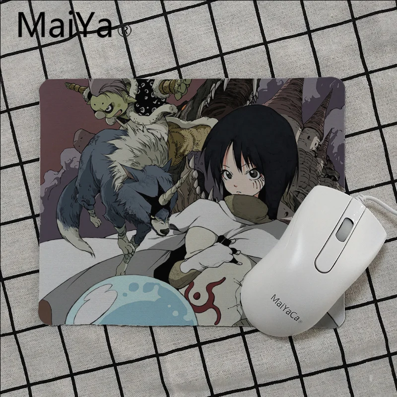 Maiya Высокое качество аниме слизи клавиатура игровые коврики для мыши Лидер