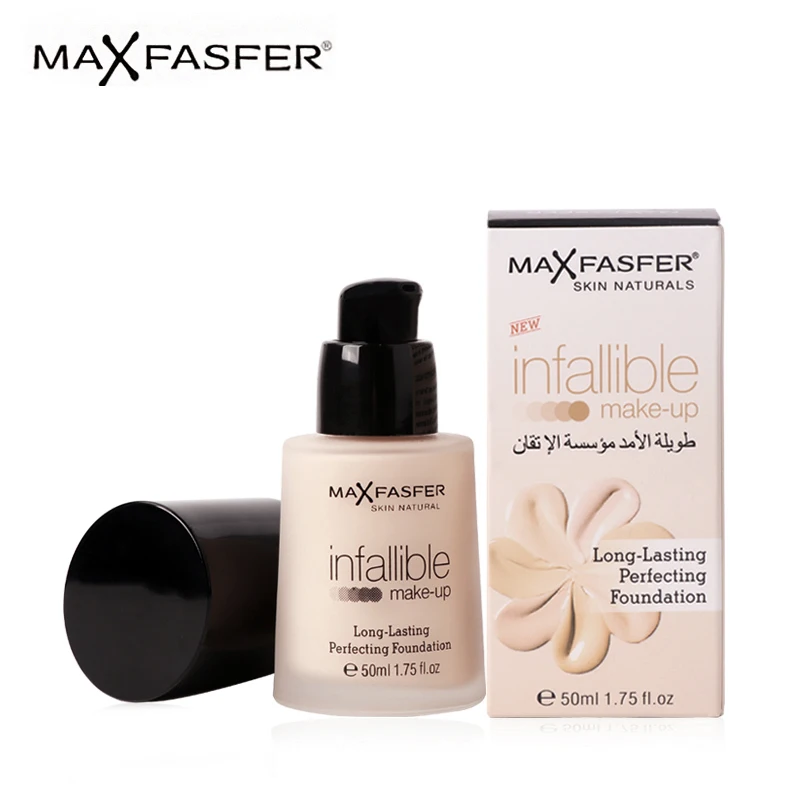 Maxfasfer бренд легко носить Осветляющий тональный крем для основы макияжа кожи