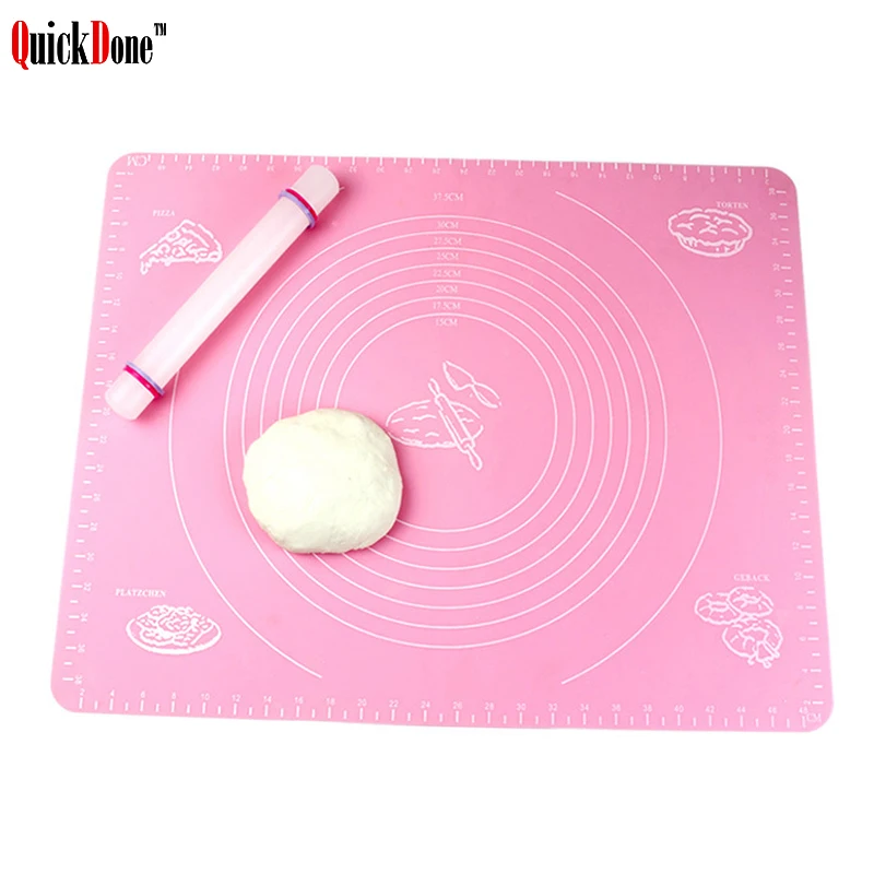 QuickDone 29*26 см силиконовый коврик для выпечки тортов поддоны с антипригарным