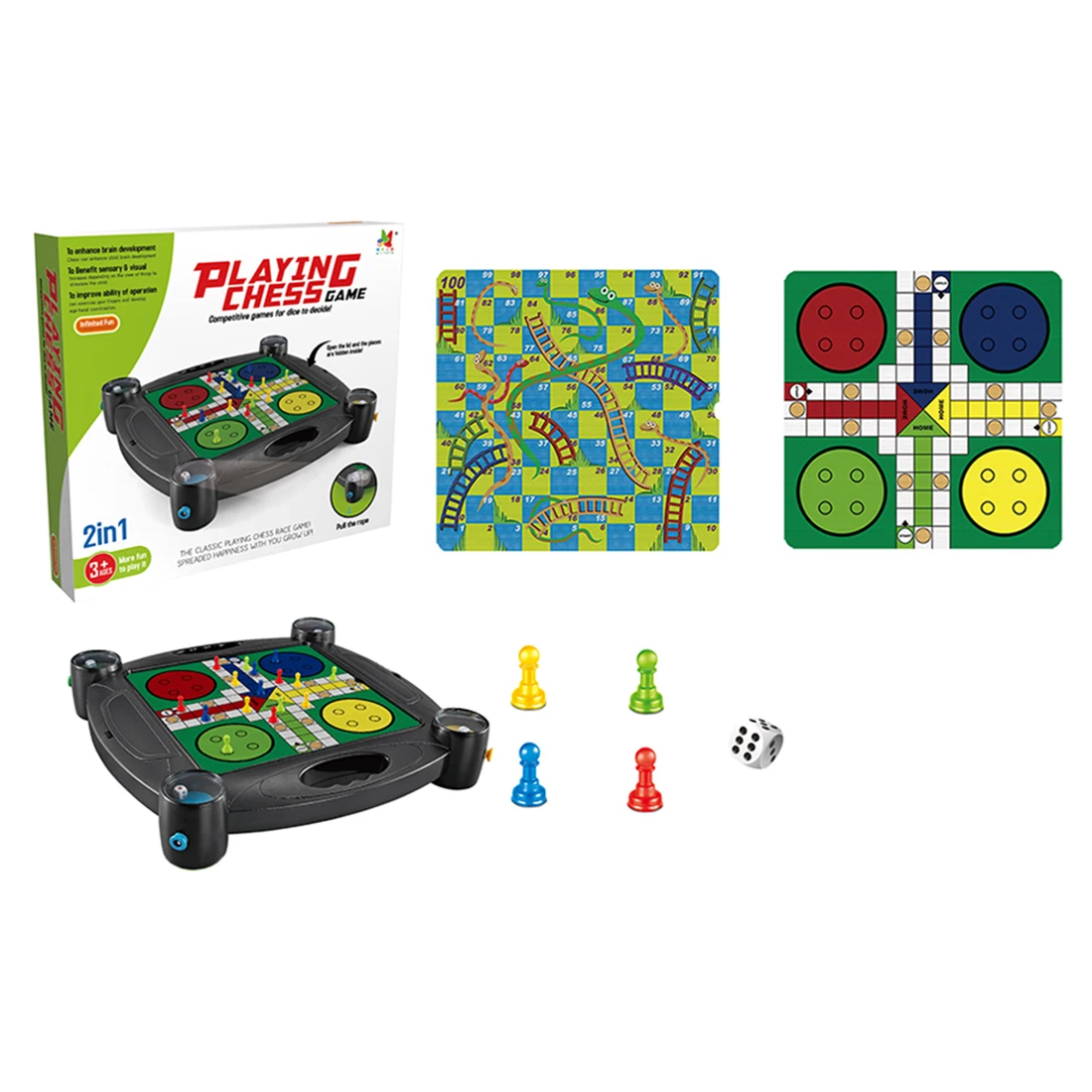 Новое поступление 2019 детский игровой набор все в одном для игры шахматы игрушек с