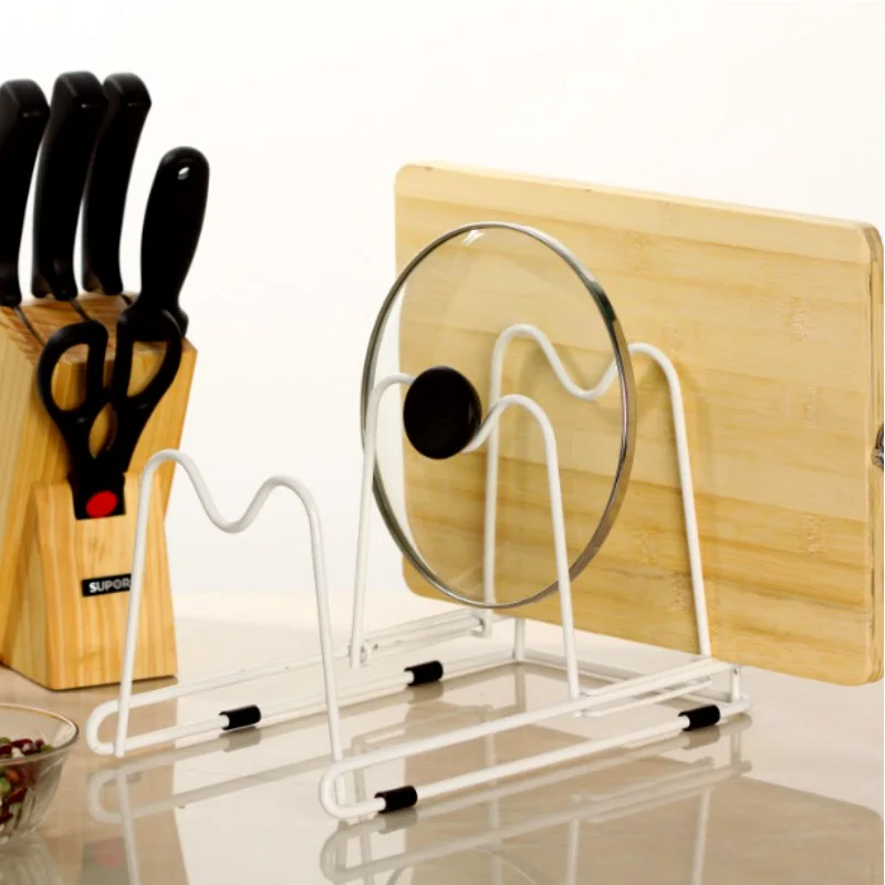 Нержавеющая сталь многофункциональный хранения стойку держатель для горшок