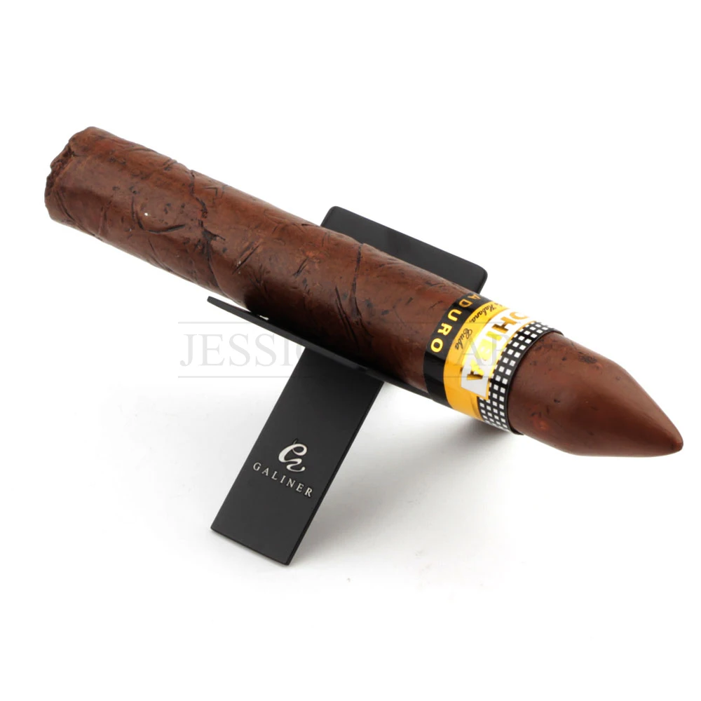 COHIBA GALINER держатель для сигары из нержавеющей стали Портативный сигаретная трубка Стенд мини табак поддержка складываемая сигара стенд