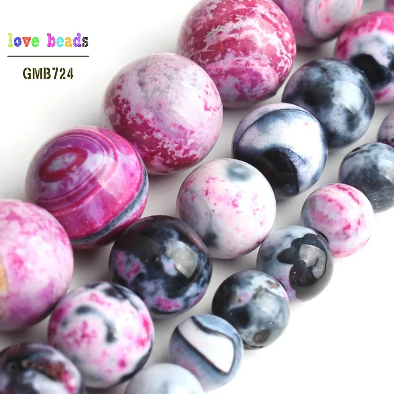 Бусины Из Натурального огненного агата каменные бусины с отверстием россыпью