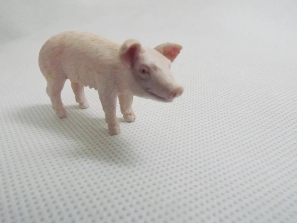 Mini Simulation Pig Figure Farm Animal Model | Игрушки и хобби