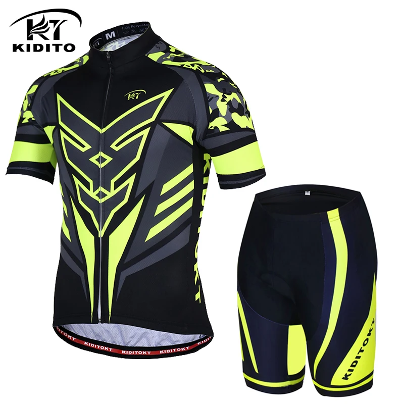 Normal Cycling Set 7 KIDITOKT, забавный комплект из Джерси для велоспорта, летняя одежда для велоспорта, костюм с черепом, одежда для горного велосипеда, одежда для гонок, велосипедная одежда, костюм - Цвет: Normal Cycling Set 7