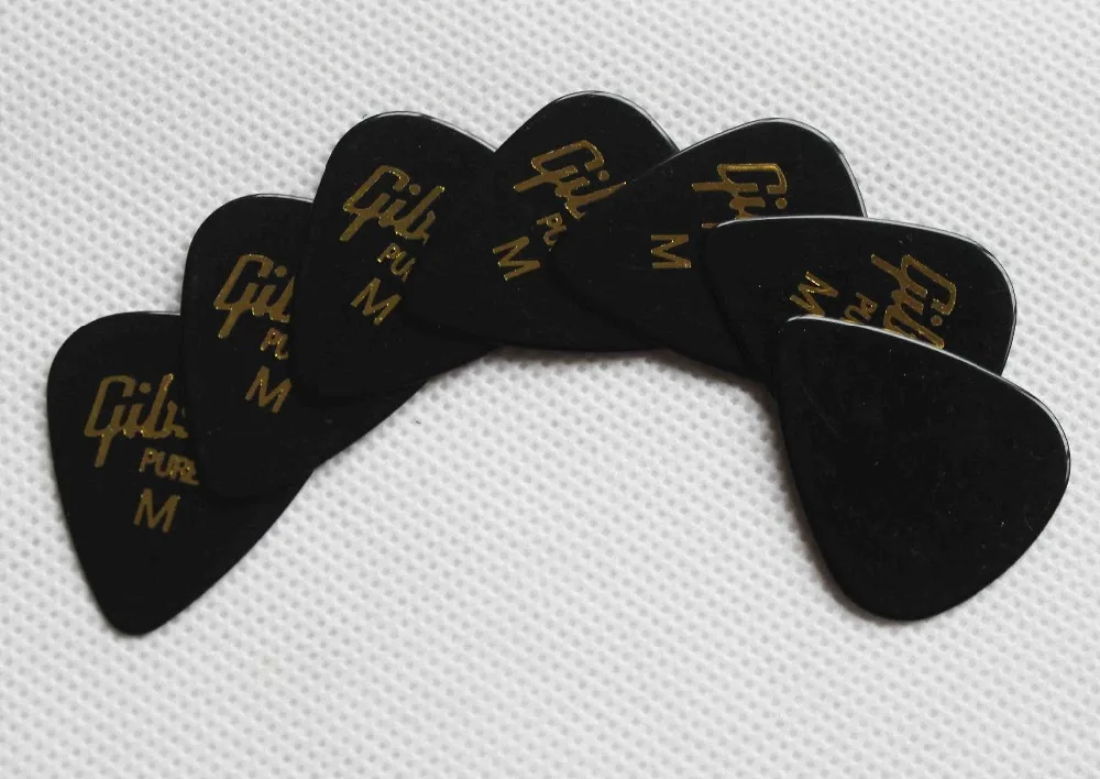 100 шт. медиаторы для гитары черный цвет целлулоидный медиатор гитары|guitar picks|celluloid