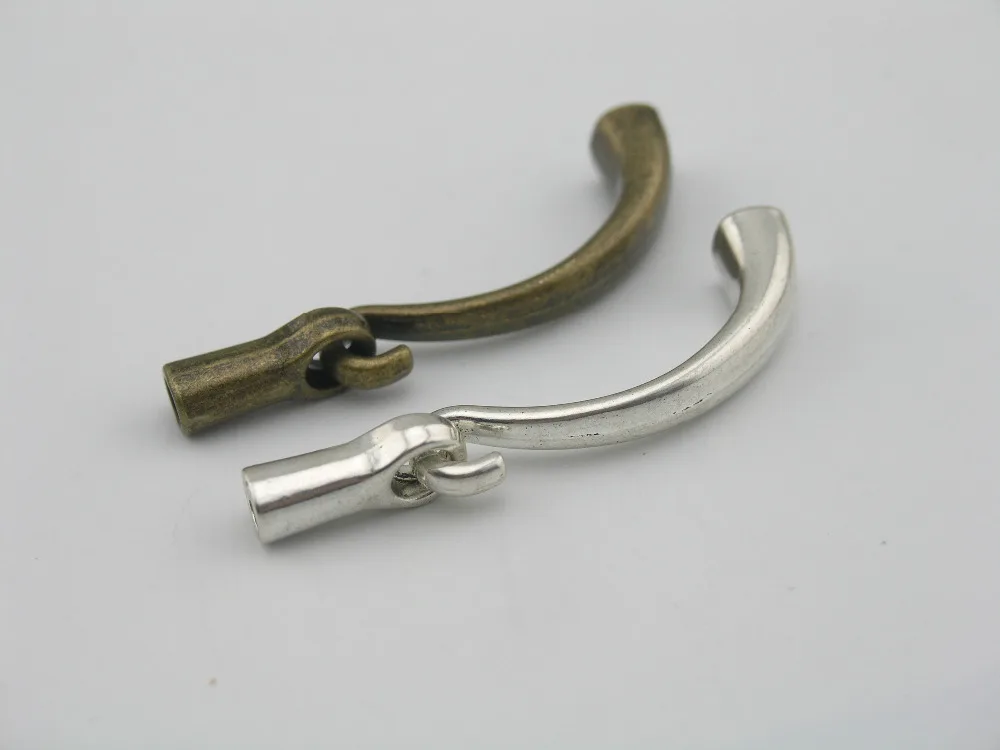 

2 цвета-15 наборов, застежка-крючок 5,0 мм для упаковки браслета-CLP1033