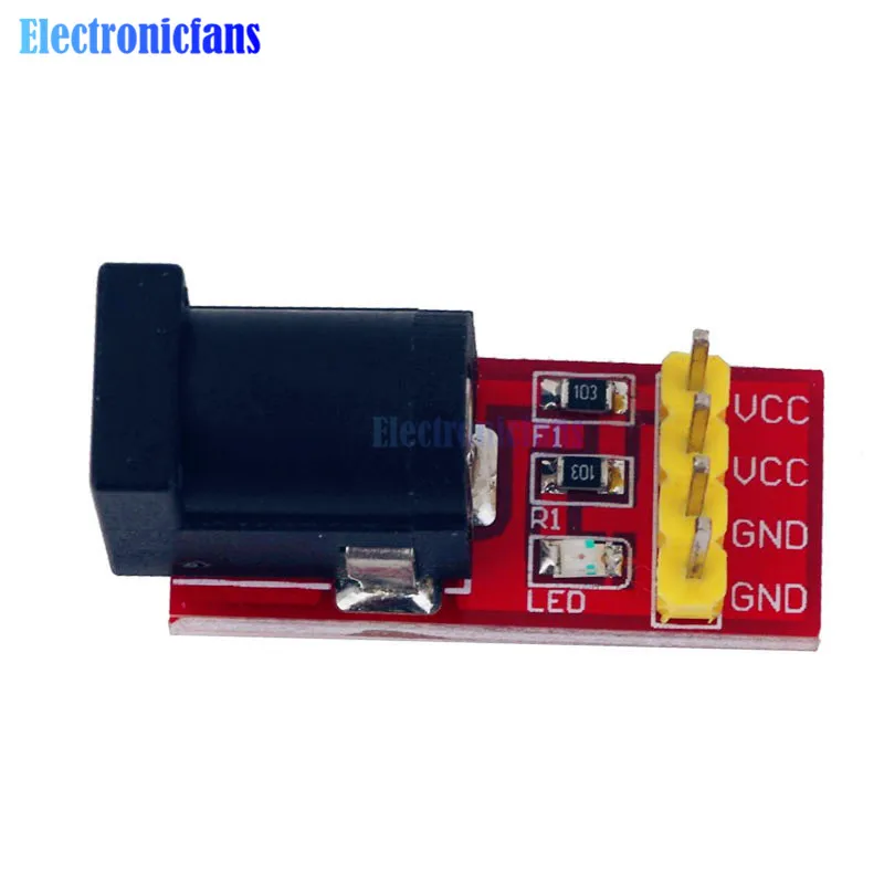 Плата адаптера питания постоянного тока 5 5x2 1 мм для Arduino 2 шт. мм|power module|board arduinodc dc |