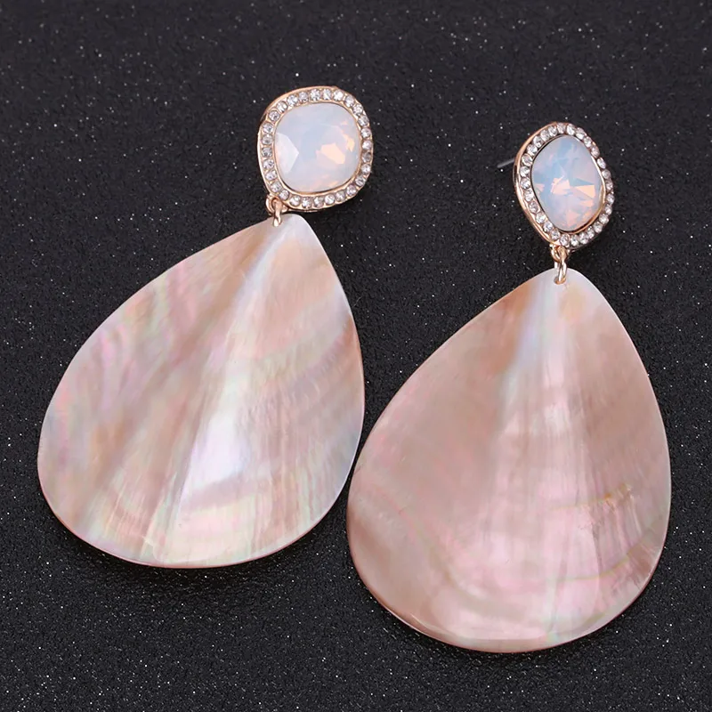 Sehuoran Aretes Boho Oorbellen серьги в виде ракушек воды для женщин Эффектные свадебные